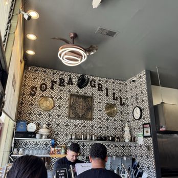 Sofra Grill - ERCAN at the register. He is the absolute best!! - Mediterranean Near Me - South San Francisco, California