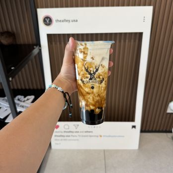 The Alley - Brown Sugar Deerioca Milk - Bubble Tea Near Me - Plano, Texas The Alley - Brown Sugar Deerioca Milk - Bubble Tea Near Me - Plano, Texas