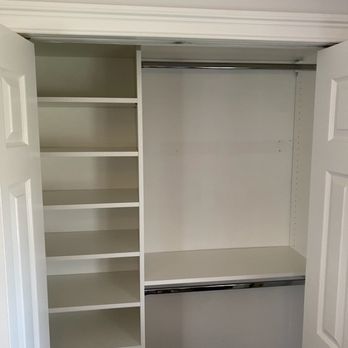 Custom Closets Direct - 3 of 3 double rod, top shelf and large shoe shelf - Cabinetry Near Me - Freeport, New York Custom Closets Direct - 3 of 3 double rod, top shelf and large shoe shelf - Cabinetry Near Me - Freeport, New York