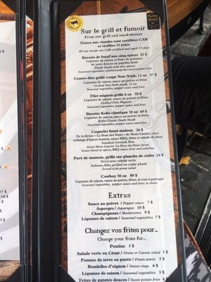 Menu photo 8 La Forge Bistro Bar et Grill Mont-Tremblant, QC Menu photo 8 La Forge Bistro Bar et Grill Mont-Tremblant, QC