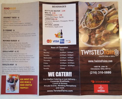 Menu photo 7 Twisted Taino Restaurant Parma, OH Menu photo 7 Twisted Taino Restaurant Parma, OH