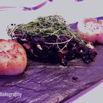 Aqua - Coconut Scallops (there was no coconut flavor) - Seafood Near Me - Tampa, Florida