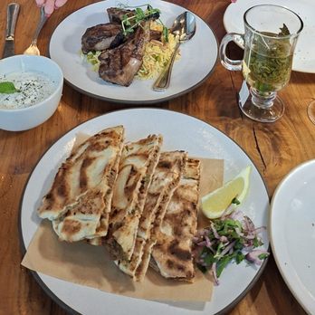 Taboon Mediterranean - ARRAYES,  ARRAYES,  CUCUMBER YOGURT SIDE,  TABOULEH SIDE FRESH LEMON MINT - Mediterranean Near Me - Long Beach, California
