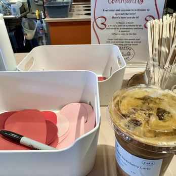 Base Camp Coffee & Provisions - Chocolate-covered strawberry iced latte - Coffee & Tea Near Me - Minnetonka, Minnesota