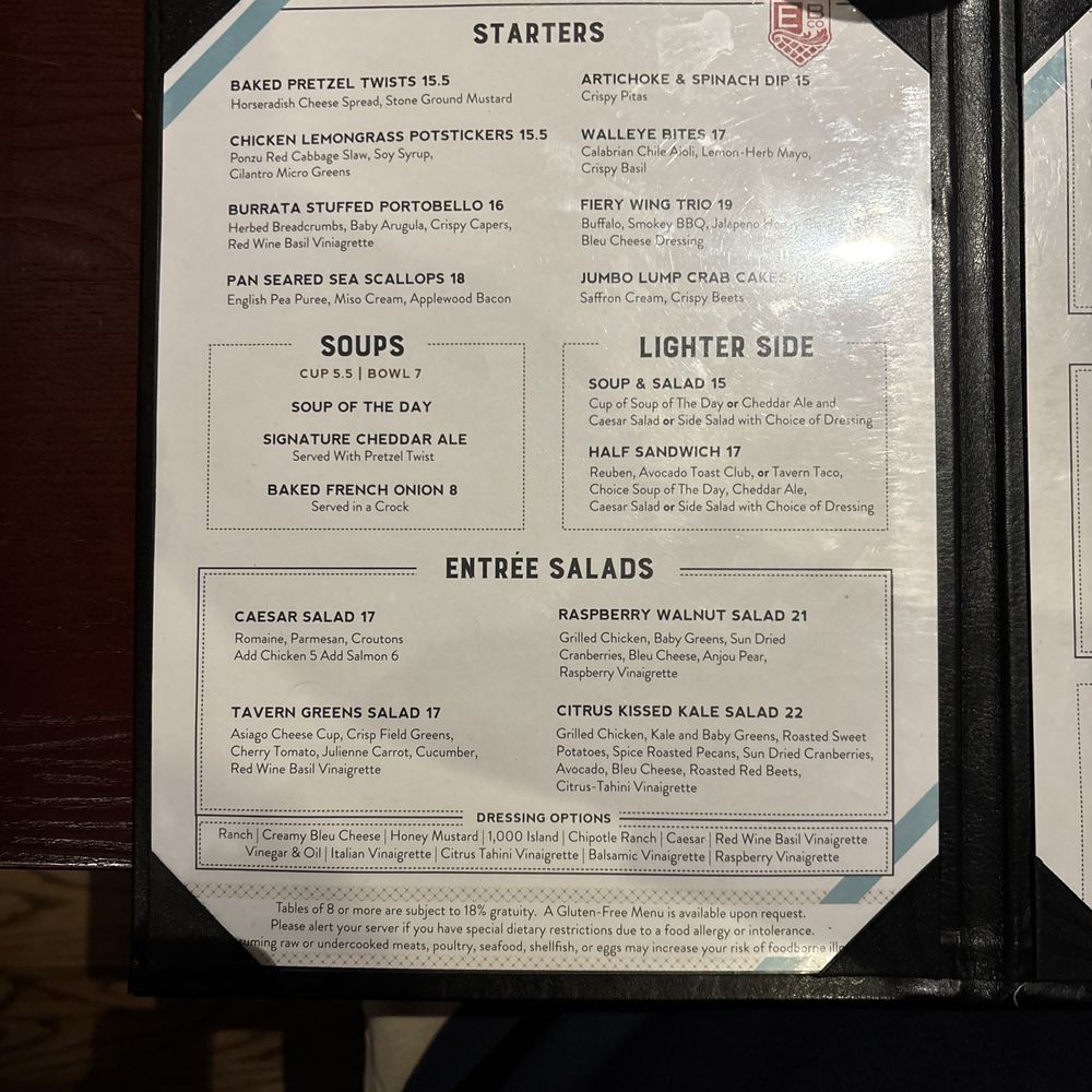 Menu page 1 Menu page 1