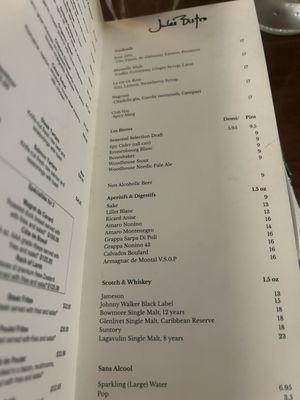 Menu photo 1 Jules Bistro Toronto, ON Menu photo 1 Jules Bistro Toronto, ON