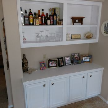 Restoration & Remodeling - New Den Cabinet paint job - Damage Restoration Near Me Restoration & Remodeling - New Den Cabinet paint job - Damage Restoration Near Me