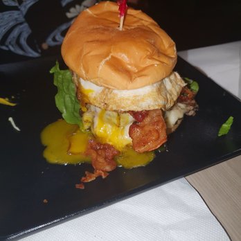 Down the Hatch Maui - Burger with extra egg and bacon - Seafood Near Me - Lahaina, Hawaii Down the Hatch Maui - Burger with extra egg and bacon - Seafood Near Me - Lahaina, Hawaii