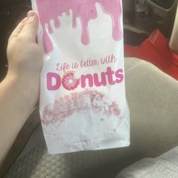 Snowflake Donuts & Bakery - This is the donut bag