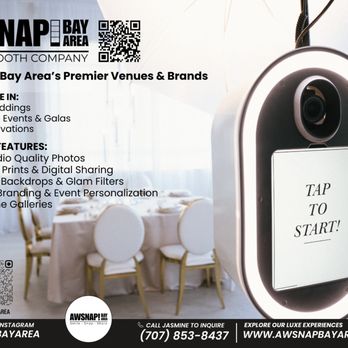 Aw Snap! Bay Area - Photo Booth Rentals Near Me