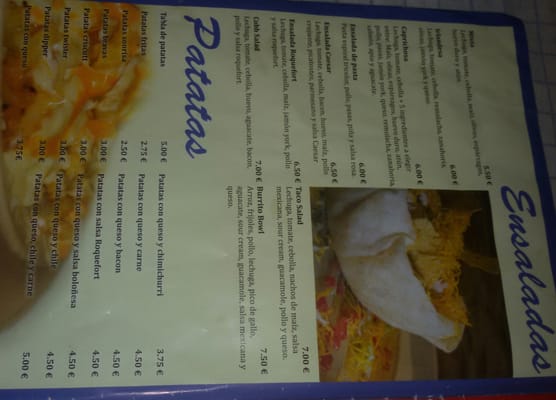 Menu photo 8 Pizza y Pasta Rota, CA