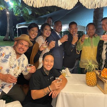 Spirits of Aloha Professional Bartending Services - Felicia and my family taking one more shot at the end of the night :) - Bartenders Near Me Spirits of Aloha Professional Bartending Services - Felicia and my family taking one more shot at the end of the night :) - Bartenders Near Me