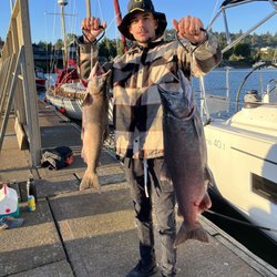 Columbia River Fishing Adventures - King salmon with Zane!