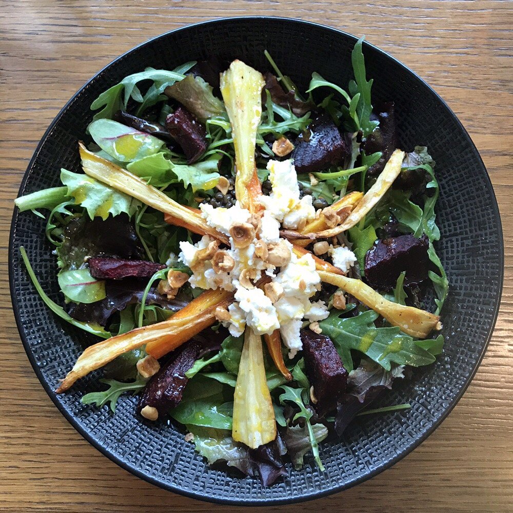 Vascobelo - Amazing lentil salad with root vegetables and goat cheese. Delicious! - Gastropubs Near Me - Amsterdam, New Hampshire Vascobelo - Amazing lentil salad with root vegetables and goat cheese. Delicious! - Gastropubs Near Me - Amsterdam, New Hampshire
