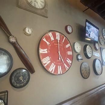 CLOCK Restoration Kitchen & Bar - Many clocks on the walls - Cocktail Bars Near Me - Baltimore, Maryland CLOCK Restoration Kitchen & Bar - Many clocks on the walls - Cocktail Bars Near Me - Baltimore, Maryland