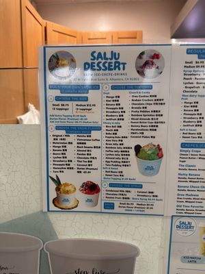 Menu photo 1 Salju Dessert Alhambra, CA