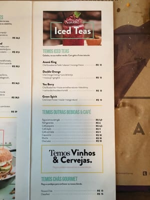 Menu photo 1 Tea Connection São Paulo, SP Menu photo 1 Tea Connection São Paulo, SP