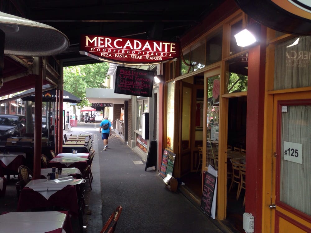 MERCADANTE WOODFIRED PIZZERIA 11 Reviews Italian 123 Lygon St