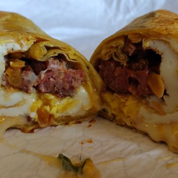 The Tasty Yolk - The July special Hoo Dat - Food Trucks Near Me - Bridgeport, Connecticut