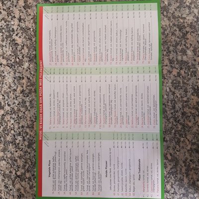Menu photo 2 Piccolo Mondo Copenhagen, 84 Menu photo 2 Piccolo Mondo Copenhagen, 84