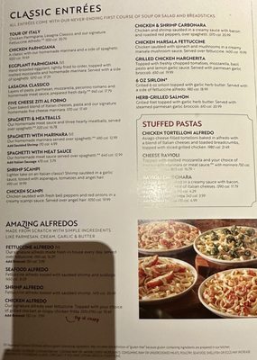 Menu photo 4 Olive Garden Italian Restaurant Washington, PA Menu photo 4 Olive Garden Italian Restaurant Washington, PA