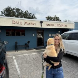 Dale Mabry Animal Hospital - Pup in parking lot