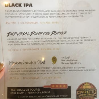Copper Kettle Brewing - Tap list (contd) - Breweries Near Me - Denver, Colorado Copper Kettle Brewing - Tap list (contd) - Breweries Near Me - Denver, Colorado