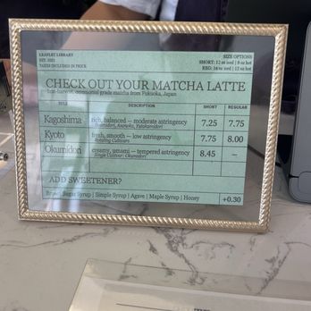 Leaflet Coffee House - Matcha menu - Coffee & Tea Near Me - Monterey Park, California Leaflet Coffee House - Matcha menu - Coffee & Tea Near Me - Monterey Park, California