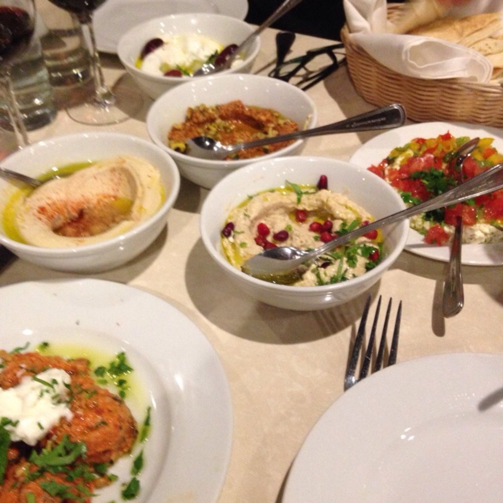 Leyla - Variety of mezze - Lebanese Near Me - Charleston, South Carolina
