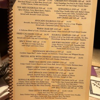 The Cheesecake Factory - Menu - Desserts Near Me - Whitehall, Pennsylvania