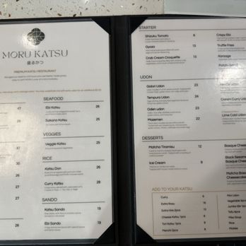 Moru Katsu - Desserts Near Me - Toronto, Ontario