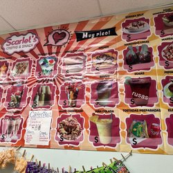Scarlet's Crepas - Menu