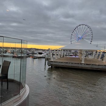 Redstone American Grill - Window table view - Steakhouses Near Me - National Harbor, Maryland Redstone American Grill - Window table view - Steakhouses Near Me - National Harbor, Maryland