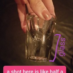A "shot" here is really only half a shot, FYI. 2 shots here = 1 shot elsewhere A "shot" here is really only half a shot, FYI. 2 shots here = 1 shot elsewhere