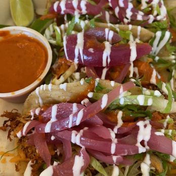 Shaka Tacoz - 2x Chicken & 1x Pork Taco - Mexican Near Me - Captain Cook, Hawaii