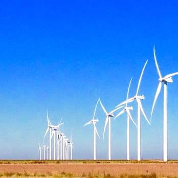 Glenrio Welcome Center - Wind turbines across Texas Panhandle. - Rest Stops Near Me - San Jon, New Mexico