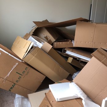 Wright Way Crating, Packing & Shipping - All of the waste from just my furniture packing - Movers Near Me - San Diego, California Wright Way Crating, Packing & Shipping - All of the waste from just my furniture packing - Movers Near Me - San Diego, California