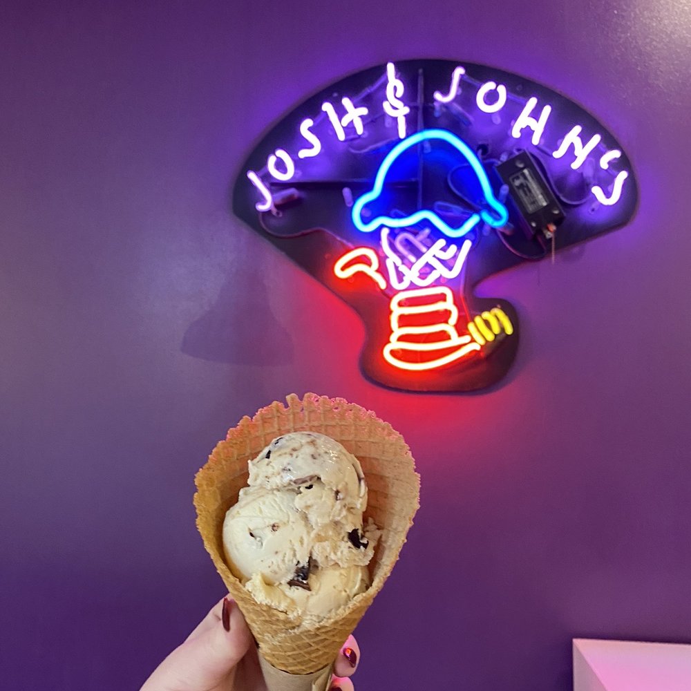 Josh & John's - Almond Joy and Salted Peanut Butter Cup - Ice Cream & Frozen Yogurt Near Me - Colorado Springs, Colorado