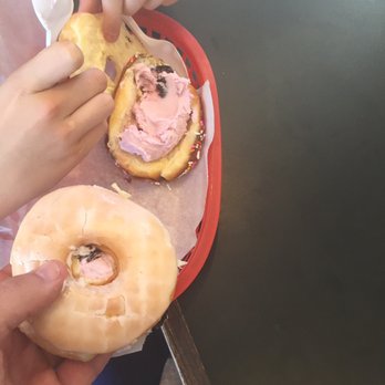 Sweet Cream Donuts - Ice cream donut sandwich - Donuts Near Me - Phoenix, Arizona Sweet Cream Donuts - Ice cream donut sandwich - Donuts Near Me - Phoenix, Arizona