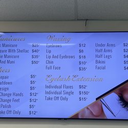 Comfy Nails - Prices