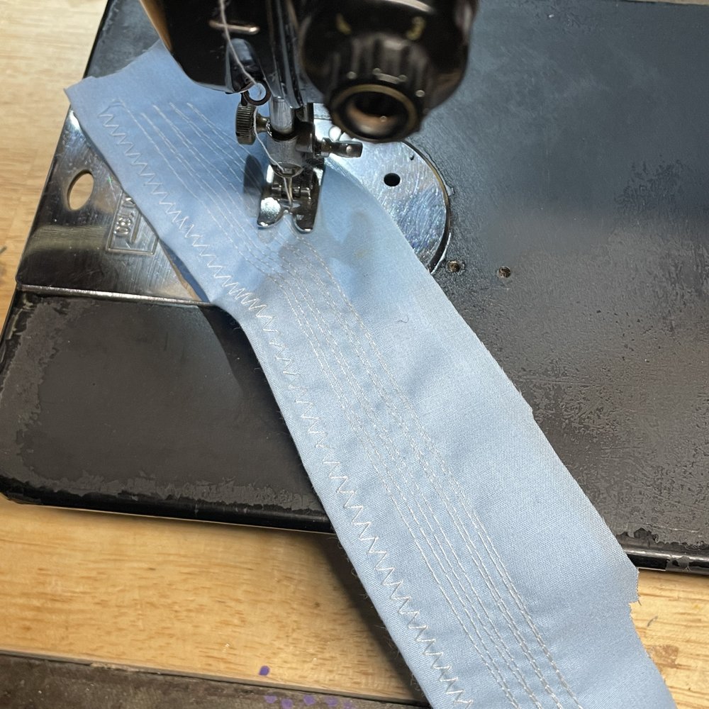 Universal Sewing Machine Repair - Not the best photo but exactly what I wanted a consistent straight stitch, and a good zig zag. - Appliances & Repair Near Me - San Jose, California