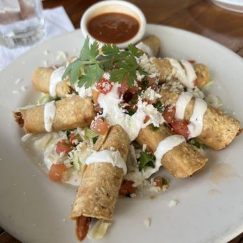Pacific Coast Grill - Applewood Smoked Chicken Taquitos - Seafood Near Me - Cardiff, California Pacific Coast Grill - Applewood Smoked Chicken Taquitos - Seafood Near Me - Cardiff, California