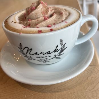 Meraki Coffee - Raspberry Mocha amazingness - Coffee & Tea Near Me - Eugene, Oregon
