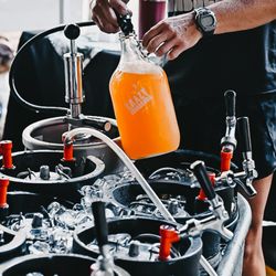 Krazy Kombucha - Growler refills at the Farmers Market