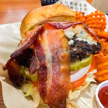 Burger Monger - Blaz'n Bacon Blue - Burgers Near Me - Clearwater, Florida Burger Monger - Blaz'n Bacon Blue - Burgers Near Me - Clearwater, Florida