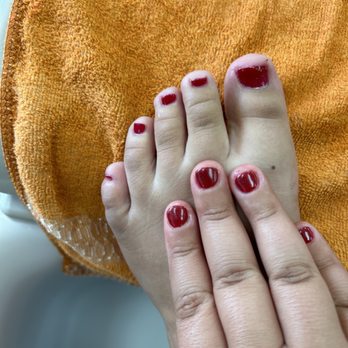 CLASSY NAILS - My hands and toes done!! Absolutely no pain and was very relaxing - Waxing Near Me - Morgan Hill, California