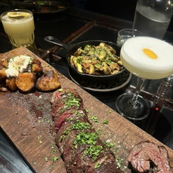 ARC Restaurant Food & Libations - Hangar Steak, charred brussels, - New American Near Me - Costa Mesa, California ARC Restaurant Food & Libations - Hangar Steak, charred brussels, - New American Near Me - Costa Mesa, California