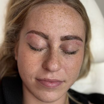 Spoolie & Mane - This is after the brow lamination and tint done by our stylist. - Eyelash Service Near Me - Toms River, New Jersey Spoolie & Mane - This is after the brow lamination and tint done by our stylist. - Eyelash Service Near Me - Toms River, New Jersey