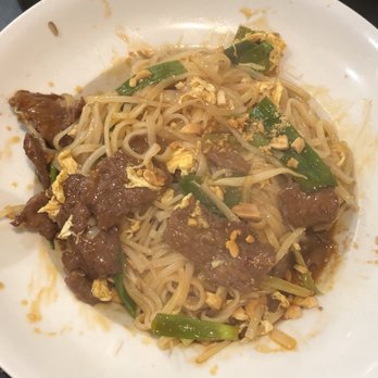 PB Oriental - 46. Beef Pad Thai Noodles - Japanese Near Me - San Diego, California PB Oriental - 46. Beef Pad Thai Noodles - Japanese Near Me - San Diego, California