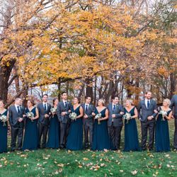 Riverbend Chapel Weddings & Events - Our bridal party looks so great! Photo by Katie Webb.